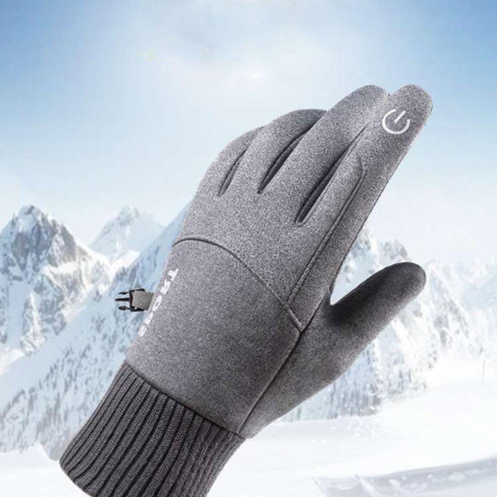 Non-slip  Running Fleece Cycling Accessory Men's Gloves Sports Mittens Motorbike Gloves