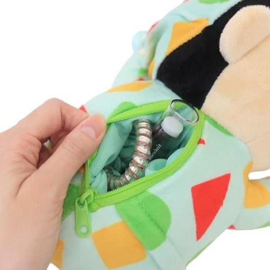 Eskeijapan Crayon Shin-chan Amagurumi Umhängetasche (Stroh)