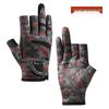 Spring & Summer Breathable Sun Protection Fishing Gloves - Anti-slip, Three-Fingerless, Thin Ice Silk, Wear-resistant Outdoor Angling Gloves