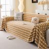 Verdicken Plüsch Sofabezüge Haustiere Kindermatte Sofas Handtuch Rutschfester Couchschoner Überwurf Abnehmbare Sofadecke für Wohnzimmer