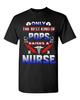 Only The Best Kind Of Pops Raises A Nurse Funny Dad Gift DT Adult T-Shirts Tee Unisex T-Shirt