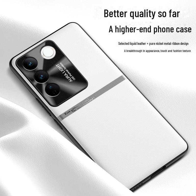 Liquid Leather Protective Case for Vivo S16pro Mobile Phone, Anti-fall and Anti-fouling, One Piece.