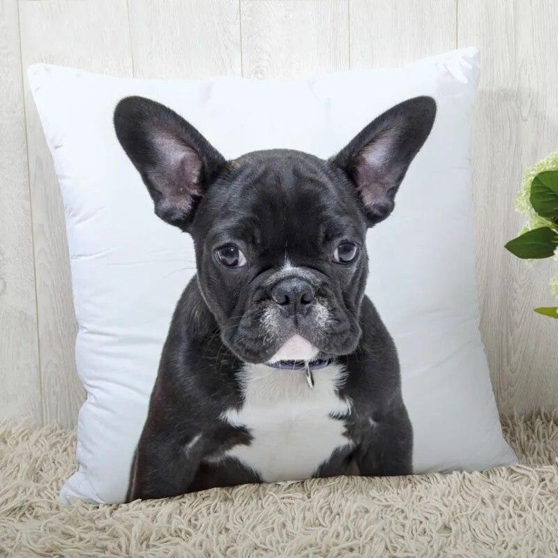 Pillowcase Bulldog  Modern Home Living Room Decoration