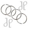4 Sets EDC Mini Bottle Can Box Opener Knife Multifunction Tool Fish Hook Key Chain