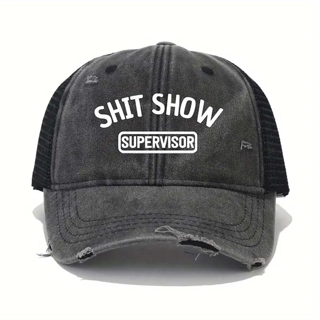 Slitte, vaskede og friske baseballcapser, allsidige retro amerikanske solskjermhetter