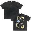 Vintage Gewaschenes Singer Rosala LUX Album Grafik T-Shirt Herren Damen Mode Kleidung T-Shirt Lässig Hiphop Übergroße T-Shirts