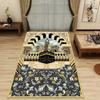 Authentic Ethnic Muslim Prayer Rug Living Room Decor Anti-slip Carpets Bedroom  Soft Rug Entrance Doormat Cultural Muslim Carpet