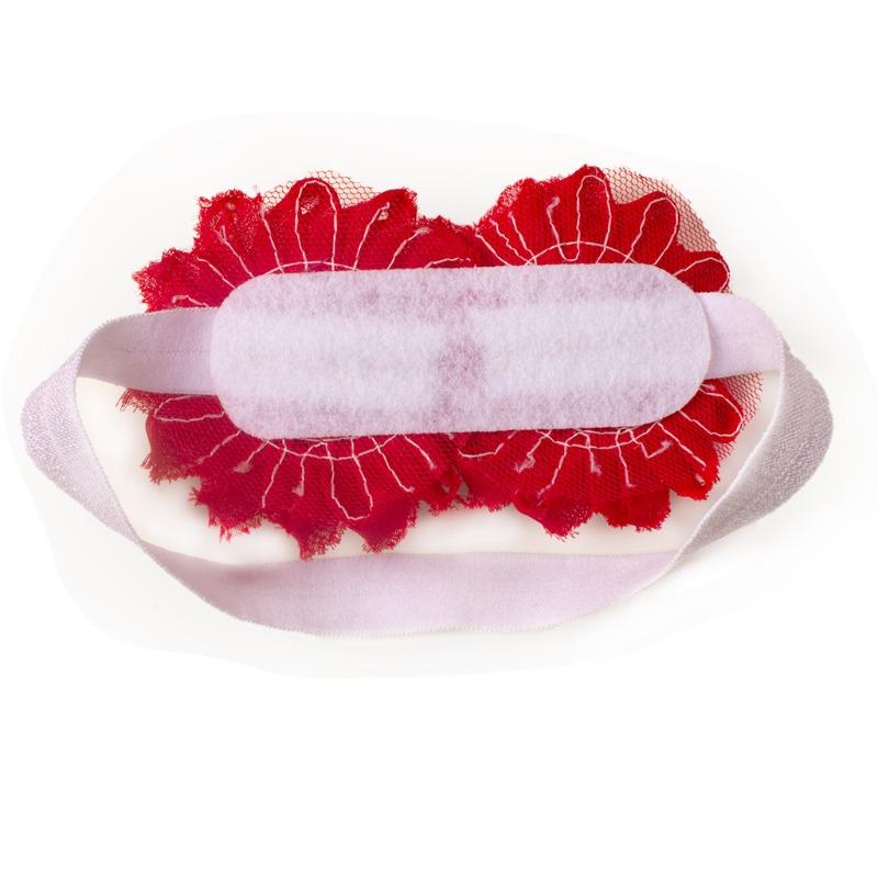 New Christmas Day, Baby Santa Flowers Headscarf Kids Dress Up Hair Accessories Baby Headband