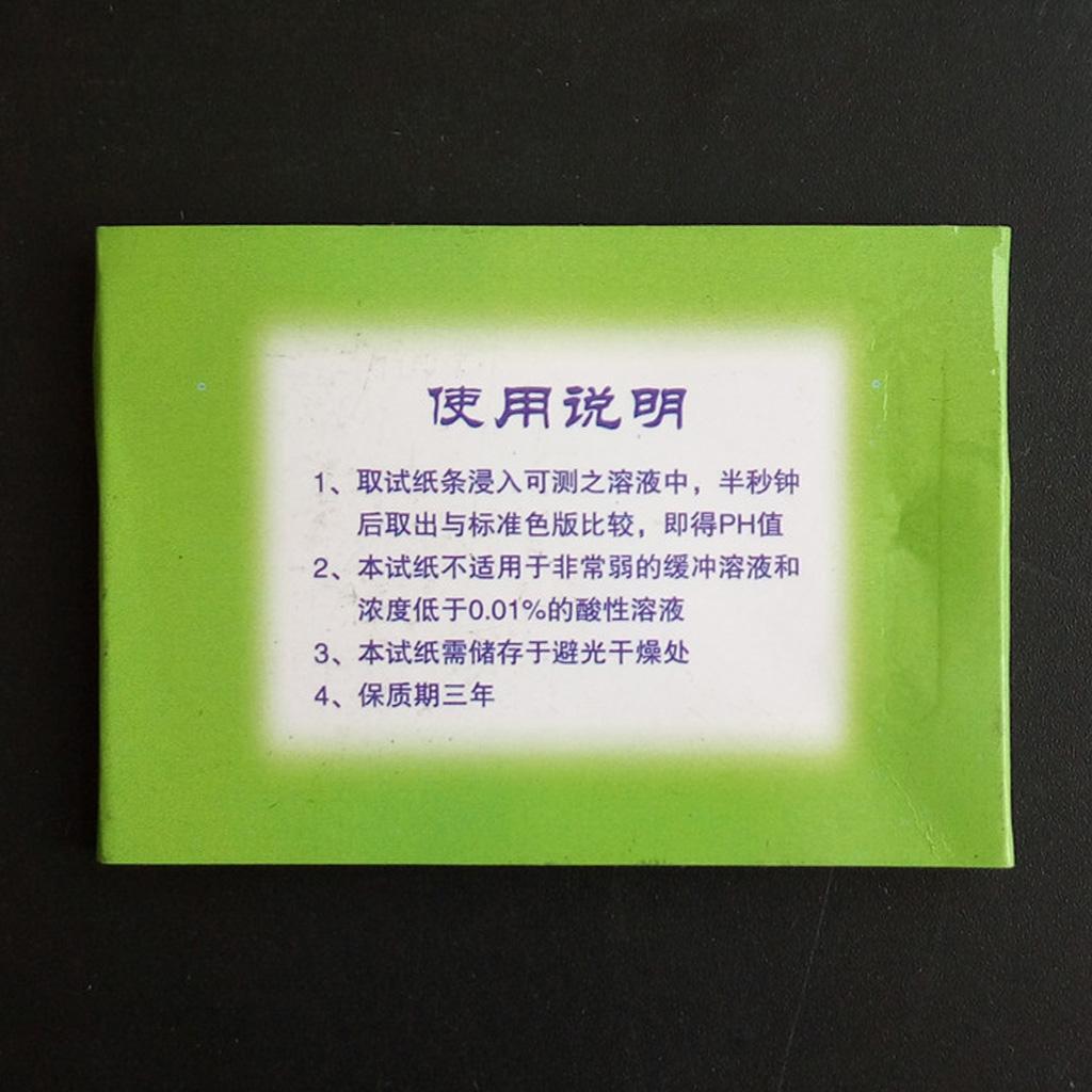 72-Count Aquarium Test Strips pH 1-14 Quick Results Water Soil Cosmetics Testing