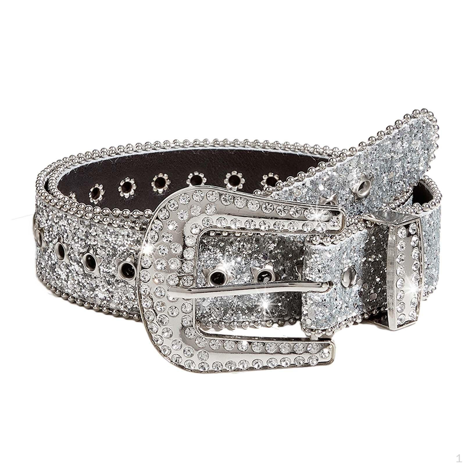 Ослепительный пояс со стразами для шикарного наряда ковбойши Argent