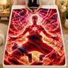 Flannel BlanketNaruto Uzumaki Warm Soft Throw Blanket for Indoor Sofa Bed Living Room Use