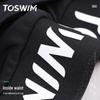 TOSWIM Men's Rash Guard & Swim Trunks Set