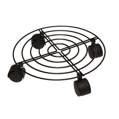 Flower Pot Roller Stand 50kg Load Capacity Rust Prevention Iron Easy To Move Plant Caddy with