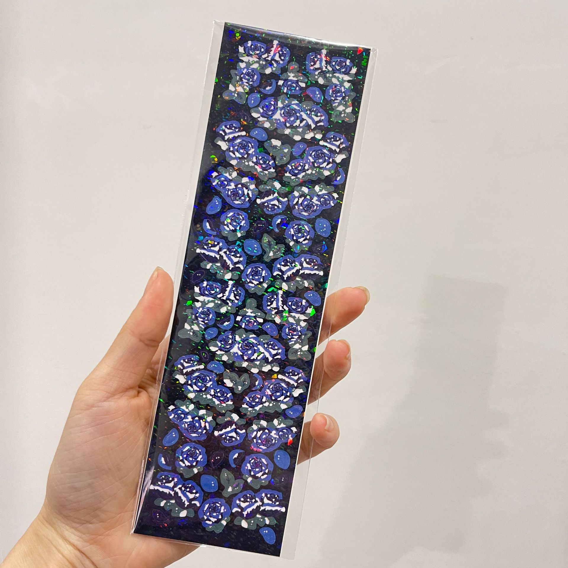 Корейская популярная наклейка с розой — фото 12