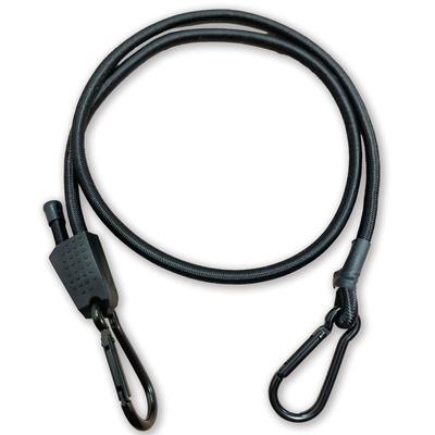 Mtrail Verstellbarer Karabiner Gummi Set aus Verstellbarem 8mm Bungee Bungee Ladungs-Elastik zur Ladungssicherung Verhindert Ladungen beim Outdoor-Camping x Haken,