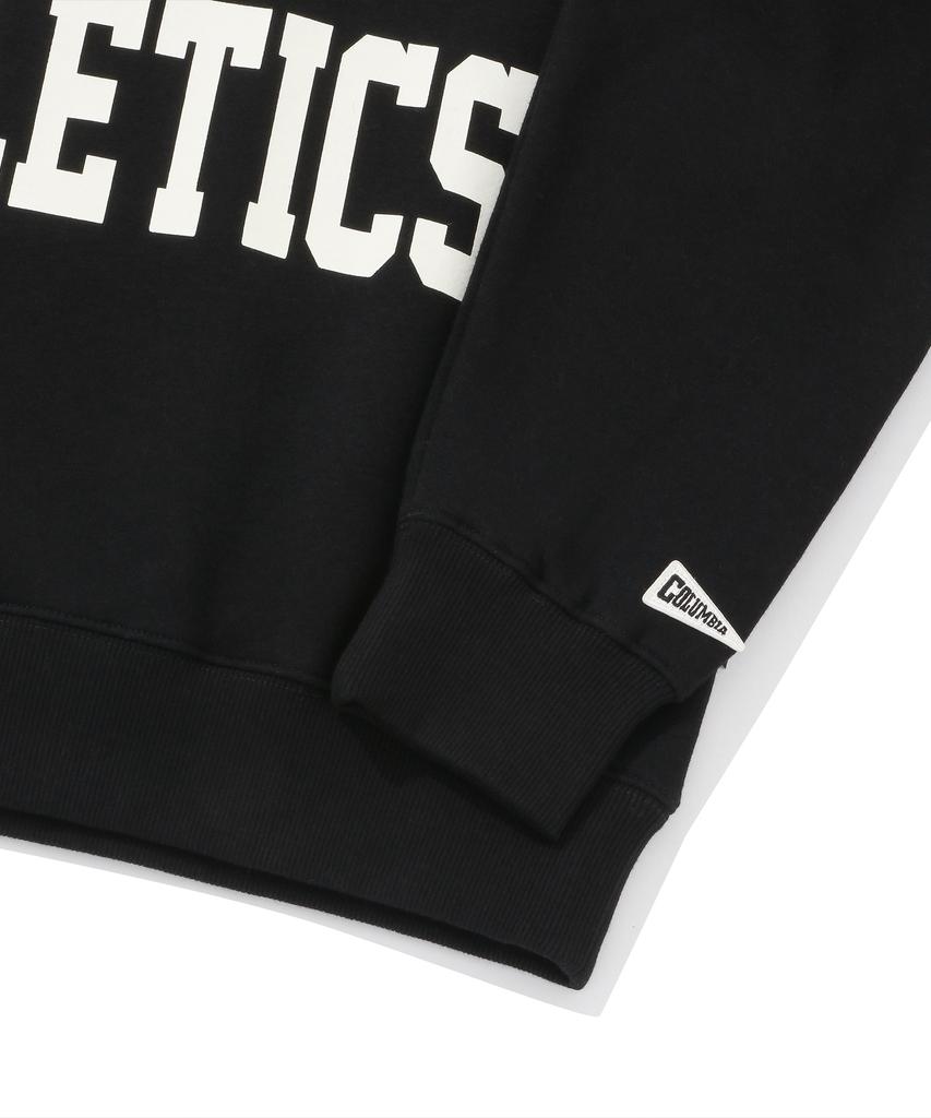COLUMBIA UNIVERSITY Xxl Oversize Logo Fleece Sweatshirts Black