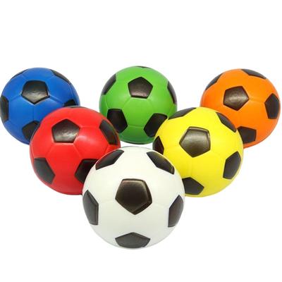 1PC 6,3 CM Solide Weiche Elastische Ball für Kinder Frühen Kindheit Bildung Dekompression Digitale Fußball Spielzeug