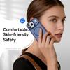 Shockproof Magnetic Phone Case with Camera Kickstand, Hybrid Protective Back for iPhone 18 Pro Max-Blue