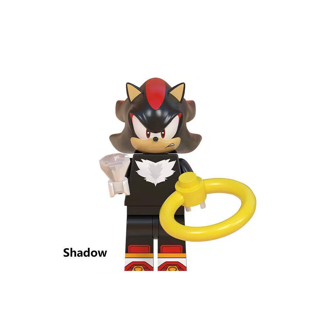 (8PCS Sonic The Hedgehog-A) 24PCS Sonic The Hedgehog's Minifigure Kid Toy Gift