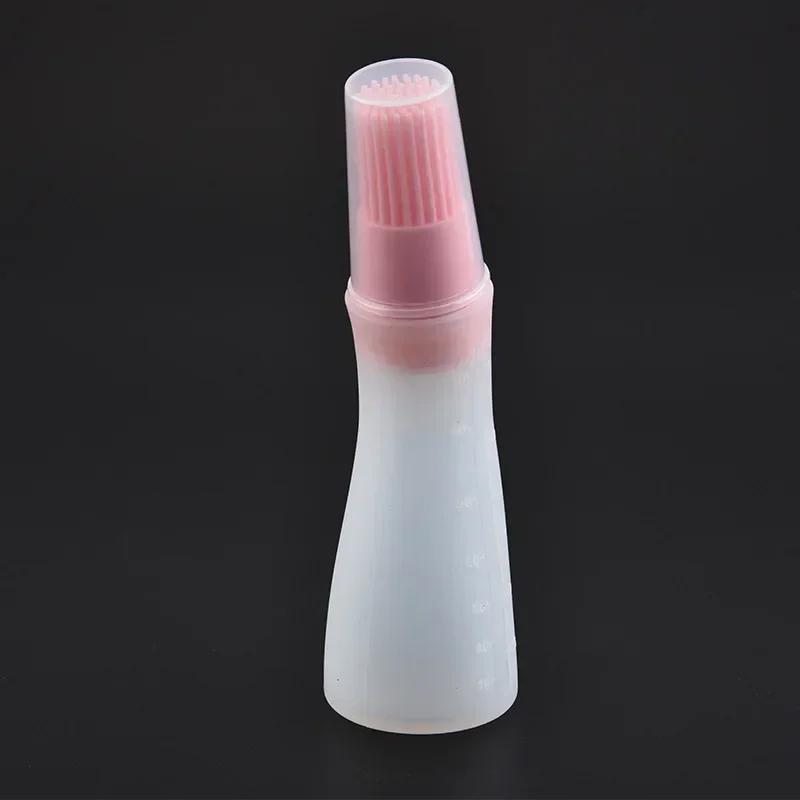 Silikonový olejíček se štětcem Kořenící omáčka Štětec s vodním kamenem Láhev Grilovací potřeby Kuchyňské potřeby Grilování Nástroje na smažení