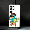 Cute Cartoon Perry The Platypus Phone Case For Samsung S25,S24,S21,S22,S23,S30,Ultra,S20,Plus,Fe,Note,10,9,5G Transparent Cover