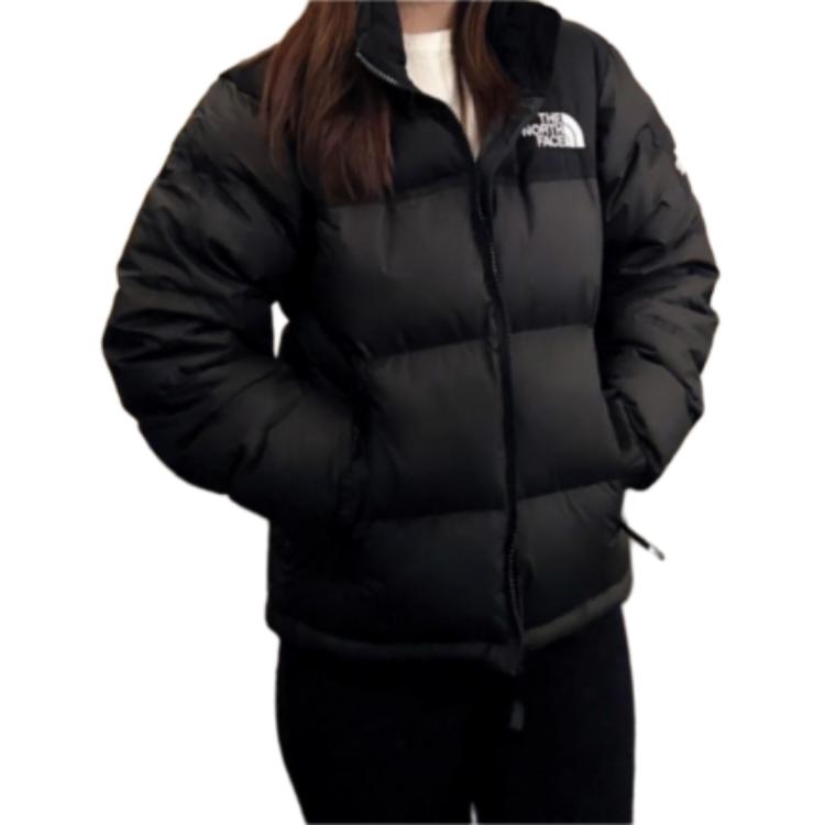 The North Face Novelty Nuptse Down Jacket Black Unisex Korea Version NJ1DP62J