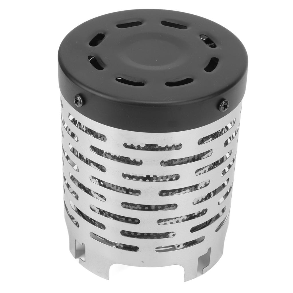 Camping Heating Stove Cover Portable Mini Stainless Steel Outdoor Camping Stove Accessories for