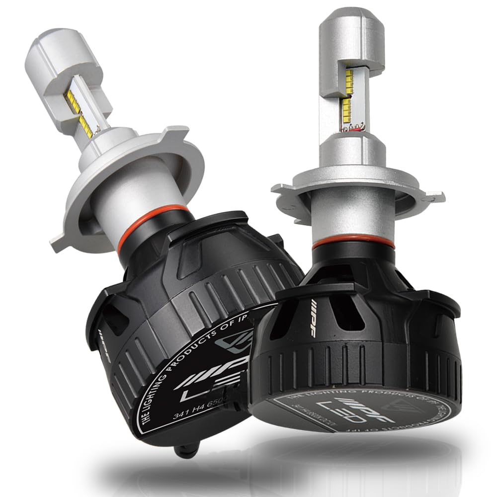 M s Basic by IPF Headlight LED Car H4 Hi Lo Switching, 4200 lm, 2800 H4