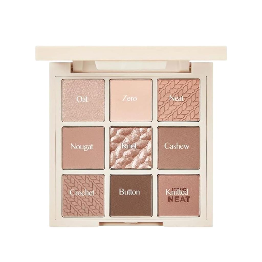 HOLIKAHOLIKA My Fave Mood Eyeshadow Palette Neat 11 Shades In a Palette with Textures That Blend Seamlessly Into the Perfect for Everyday Use or #05