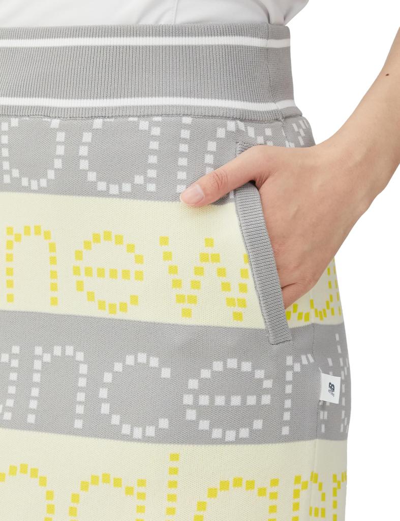 Golf Lightweight Knit Skirt Care 2 [New Balance] Damen (Einfaches Dehnen) / 012-4134513 021_Grau [L]