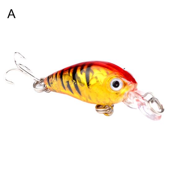 

4,5 см искусственная приманка для рыбалки, реалистичная приманка, воблер, рыбная приманка для плавания, снасти A