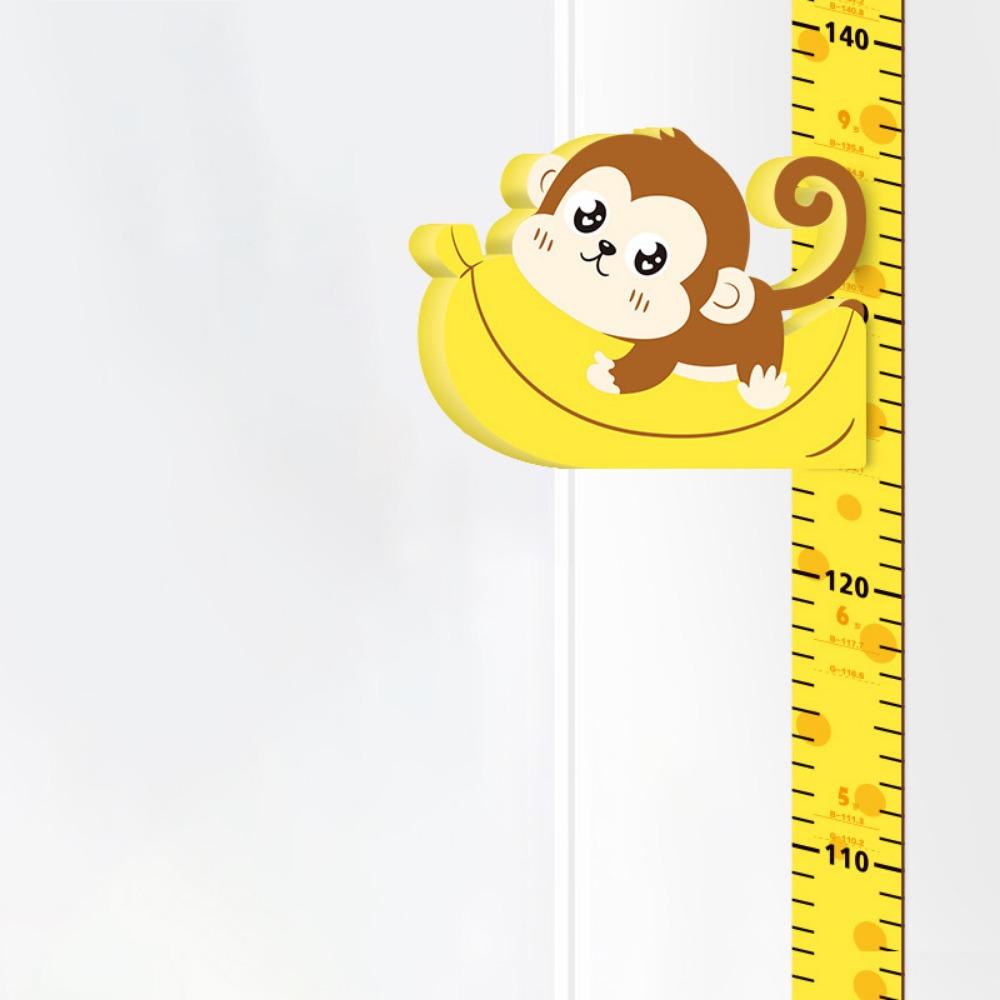 Removable Elephant Height Ruler Cute Wall Sticker Growth Chart  Bedroom