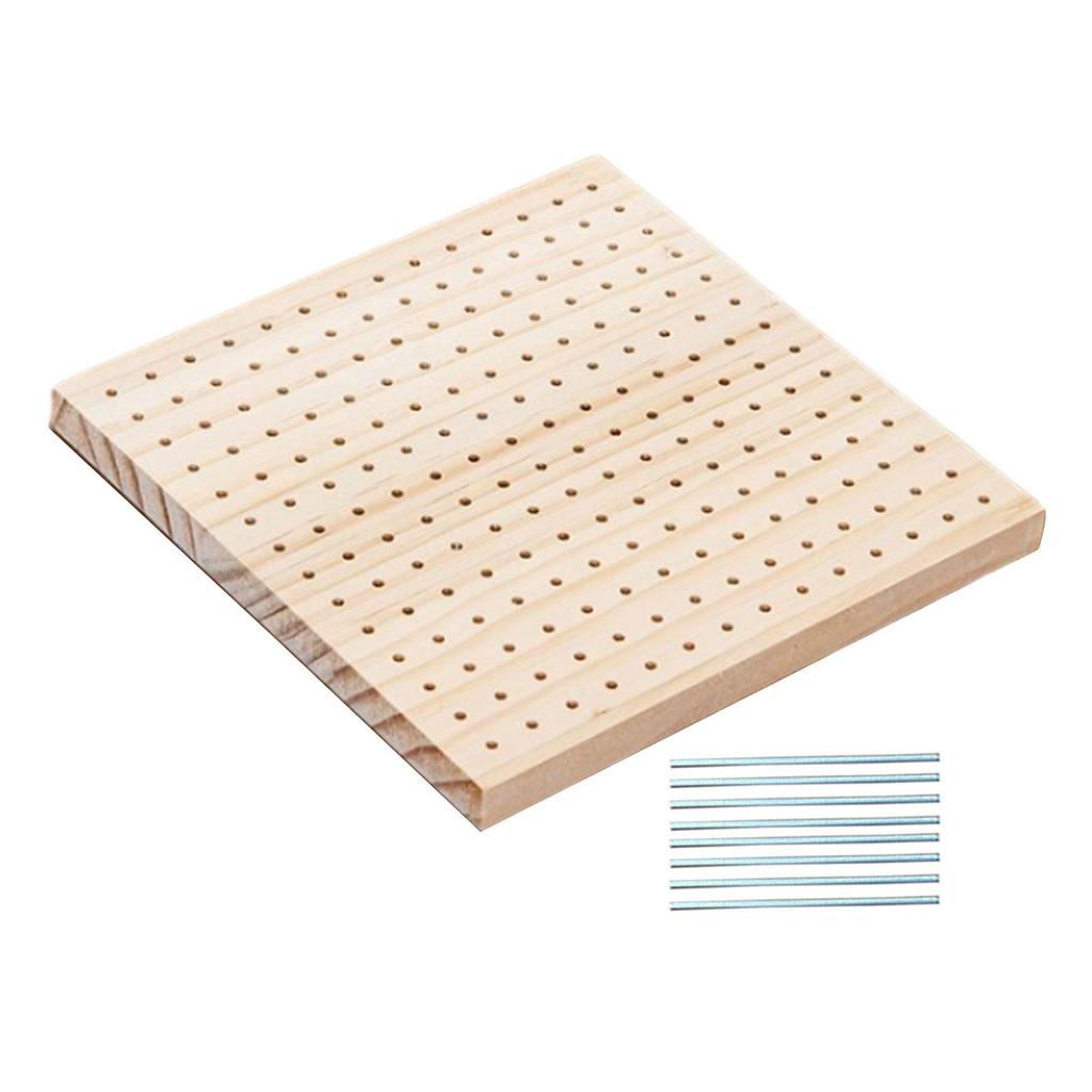 Blocking Board, Wooden Craft Crochet Knitting Board. Practical Tool for