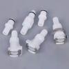 POM Medical Panel Mount Female Quick Release Coupling Hose Barb Connectors for Air & Water CPC