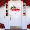 Door Hanging Sign Happy Valentine Day Pendant Wall Door Pendant Home Party Ornaments For Walls  Doors Decorations