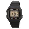 Casio Standard Digital Watch LCD International Model Men's W-217H-9AV Black/Gold Display, [Used]