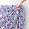 Royal Samt Stoff Polyester Zum Nähen - Motiv Blumen - Rdx2163
