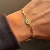 Vintage Virgin Mary Bracelet For Women Prayer Beads Jewelry Stainless Steel Cross Accessories Bracelet Religion Hand Gifts