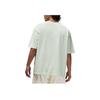 Jordan Solid Color Brand Logo Crew Neck Pullover Short Sleeve Drop Shoulder T-Shirt Men Tops Frost-Light-Grass-Green DZ0605-321