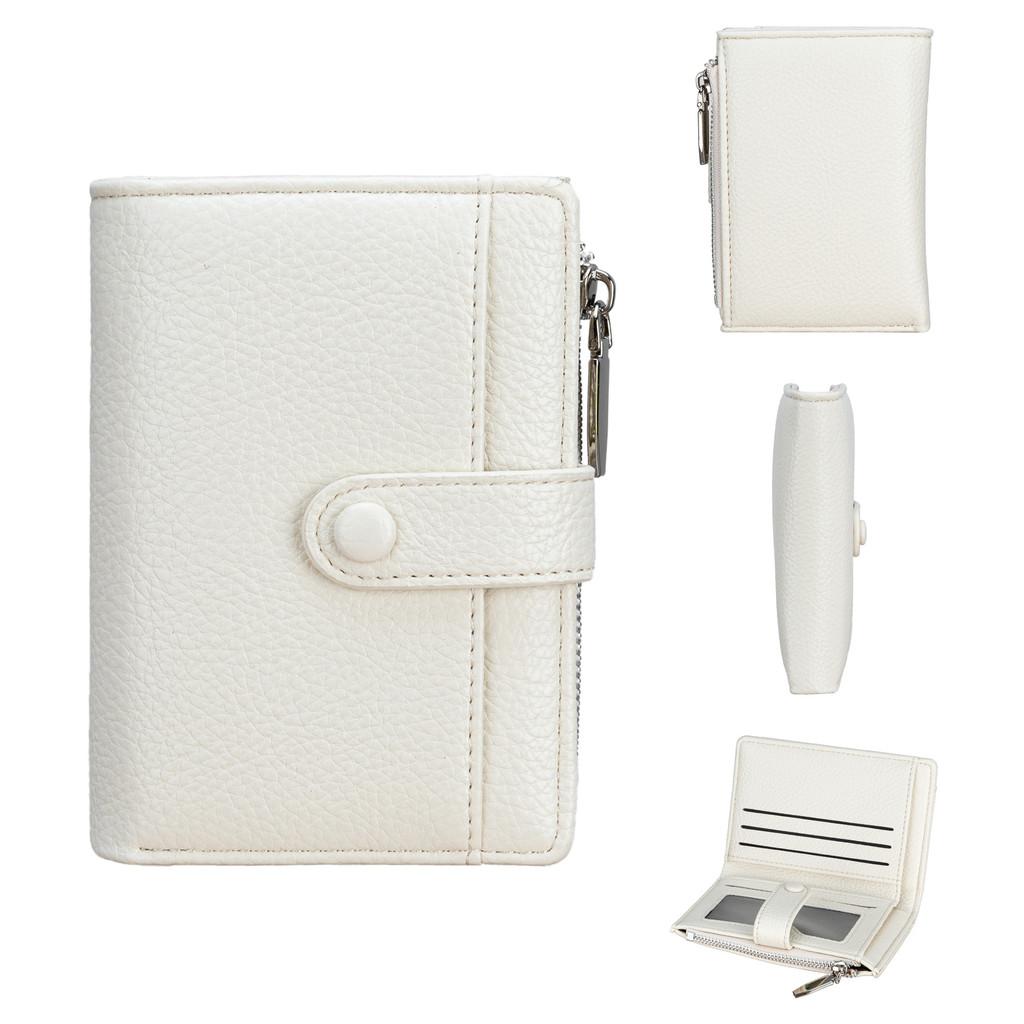 Pu Material Slim Wallet With Card Holder And Coin Pocket For Daily Use