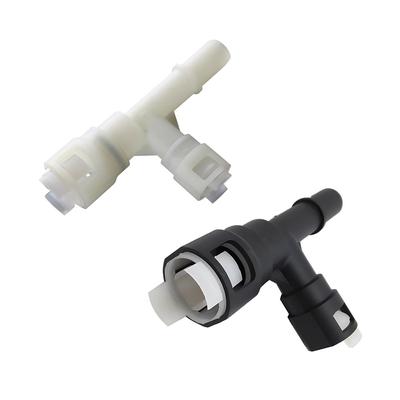 New 2Pcs Car HVAC Heater Inlet Hose T- Shape Connector For Chevrolet Suburban Tahoe
