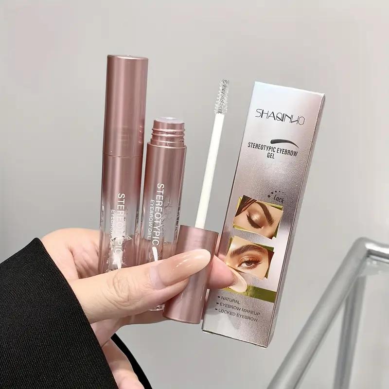 3D Eyebrow Gel Clear, Long-Lasting, Waterproof Eyebrow Glue for Natural, Wild Eyebrows Shaping Styling Gel