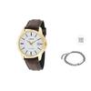 Men White Watch MTP-V004GL-7A-