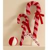 Colorful Candy Cane Xmas Tree Decorations Striped Lightweight Christmas Ornaments Large Christmas Tree Hanging Ornaments