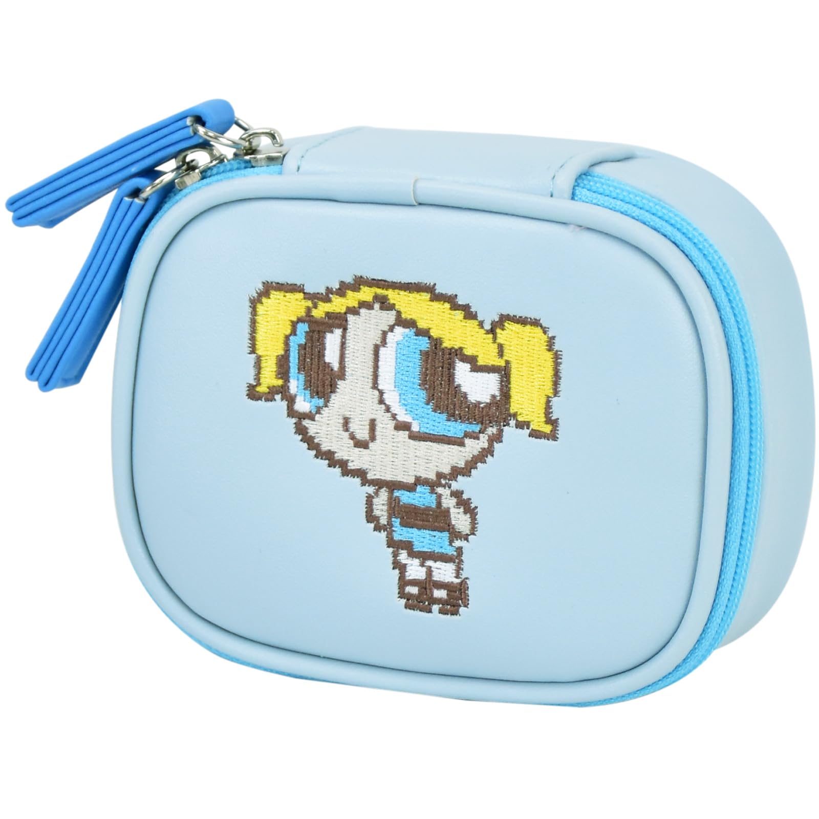 Bubbles Pixel Art Powerpuff Girls Accessory Pouch