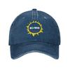 Unisex Viktor Tsoi - Sun Kino Band  Printed Hats Classic Distressed Denim  Baseball Cap Adjustable