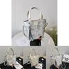 Stylish And Trendy Women's 2024 Summer Pu Bucket Shoulder Bag With Inner Pouch