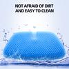 Car Seat Honeycomb Gel Seat Office Seat Four Seasons Universal Silicone Breathable Student Seat Car Seat Honeycomb Gel Seat Offi