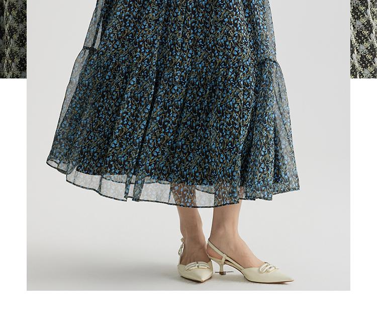 Elegant Floral Skirt for Women - Summer Vacation Style