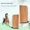 Wooden Handle Pet Hair Removal Comb Stainless Steel Pet Shaver Dog Undercoat Brush  Home Salon